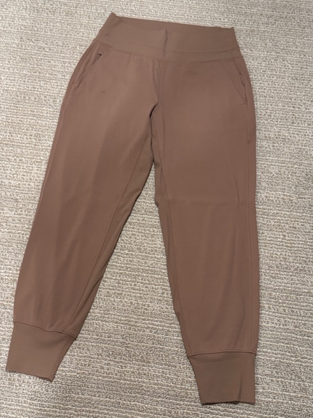 Athleta Venice Brown High-Rise Jogger Pants